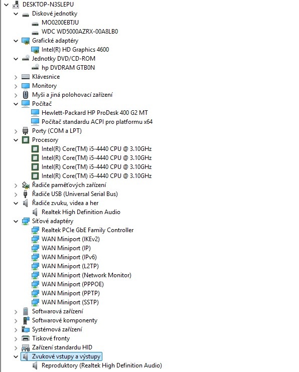 HP ProDesk 400 G2 MT,CPU i5-4440,WIN 11,RAM 16GB,SSD 200GB+H - 5