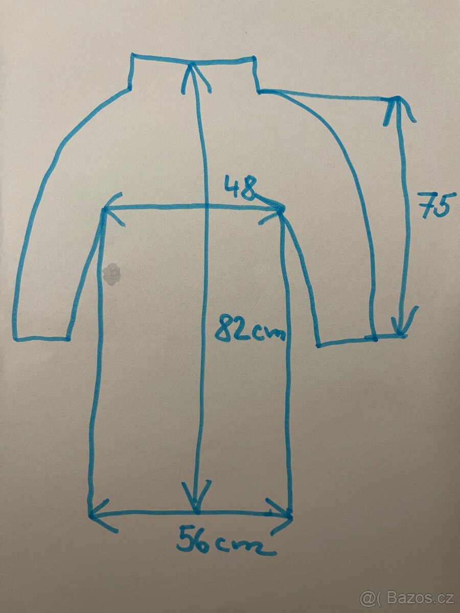 Dámský/ dívčí zimní kabát. - 5