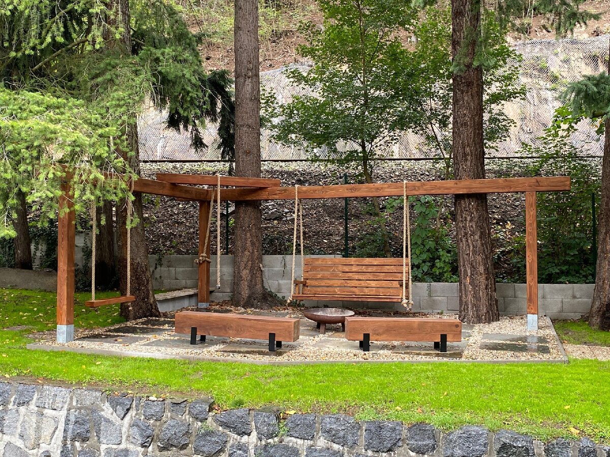 Lavice k ohništi - 5