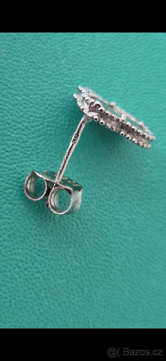 Stříbrné náušnice - 5