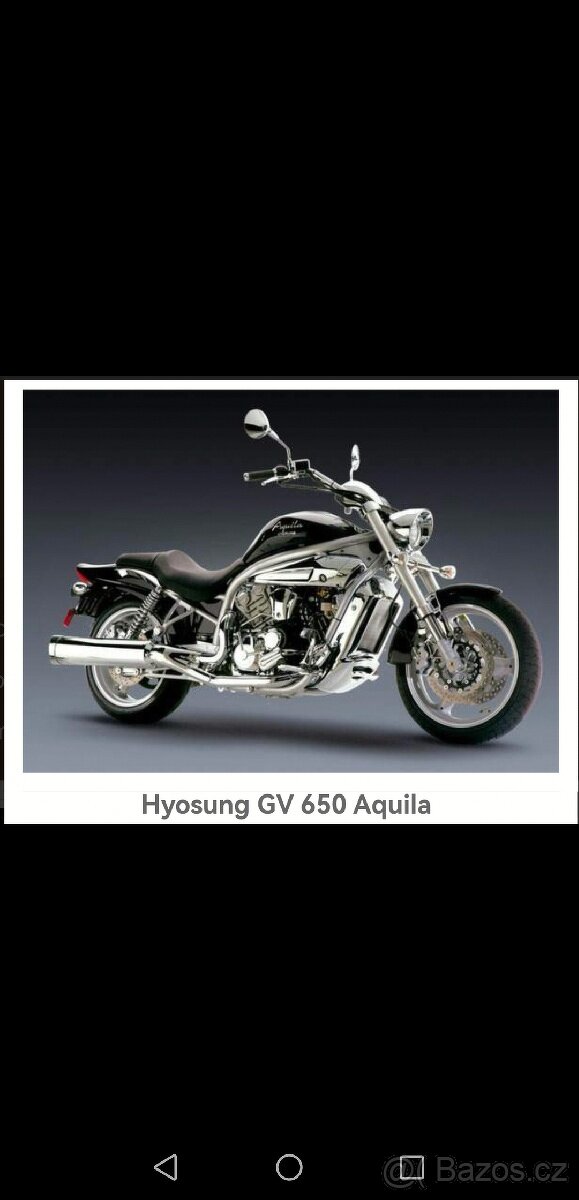 CHOPPER HYOSUNG AQULA GV 650 - 5