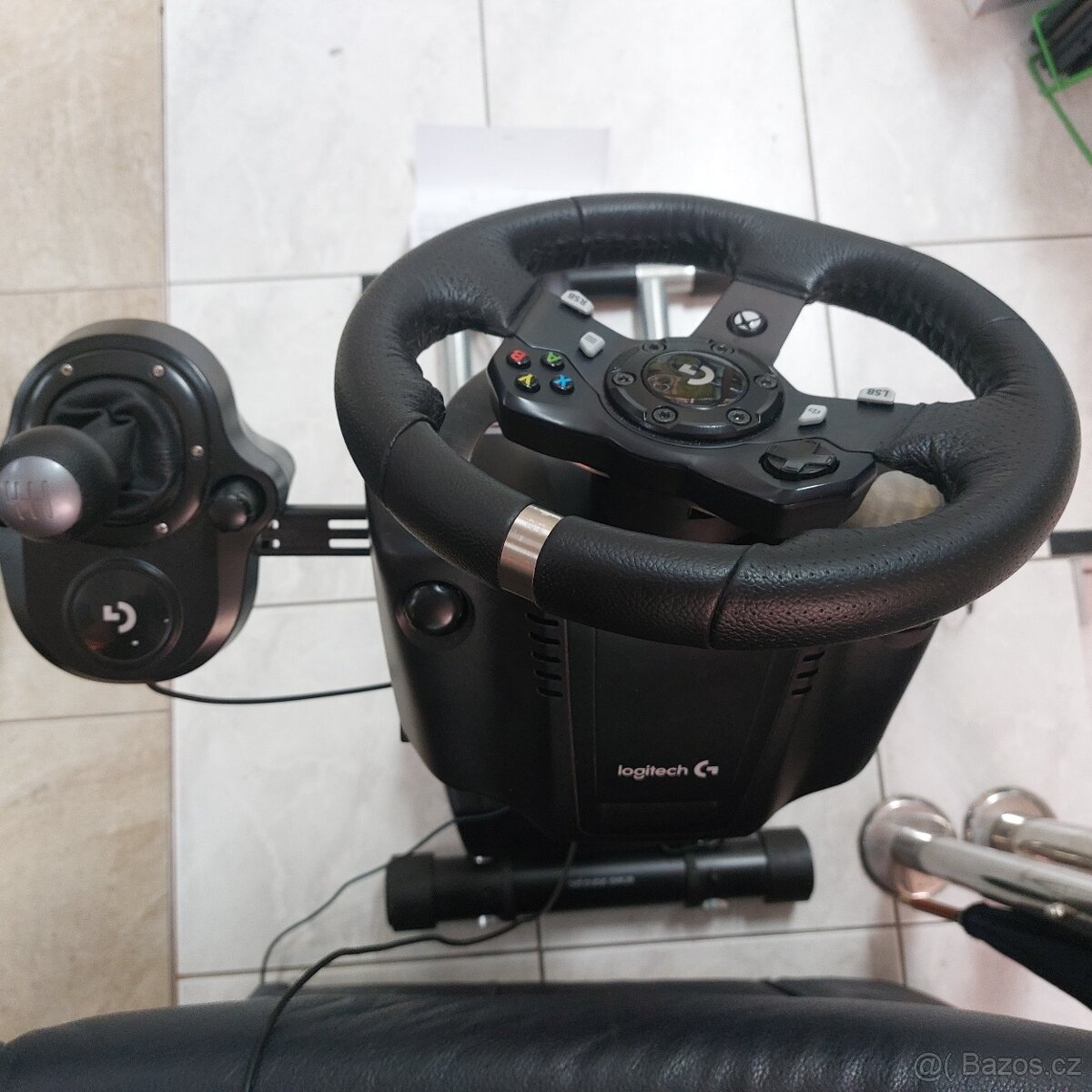 Volant Logitech G920, pedály, stojan, řadící páka, DOKLAD - 5