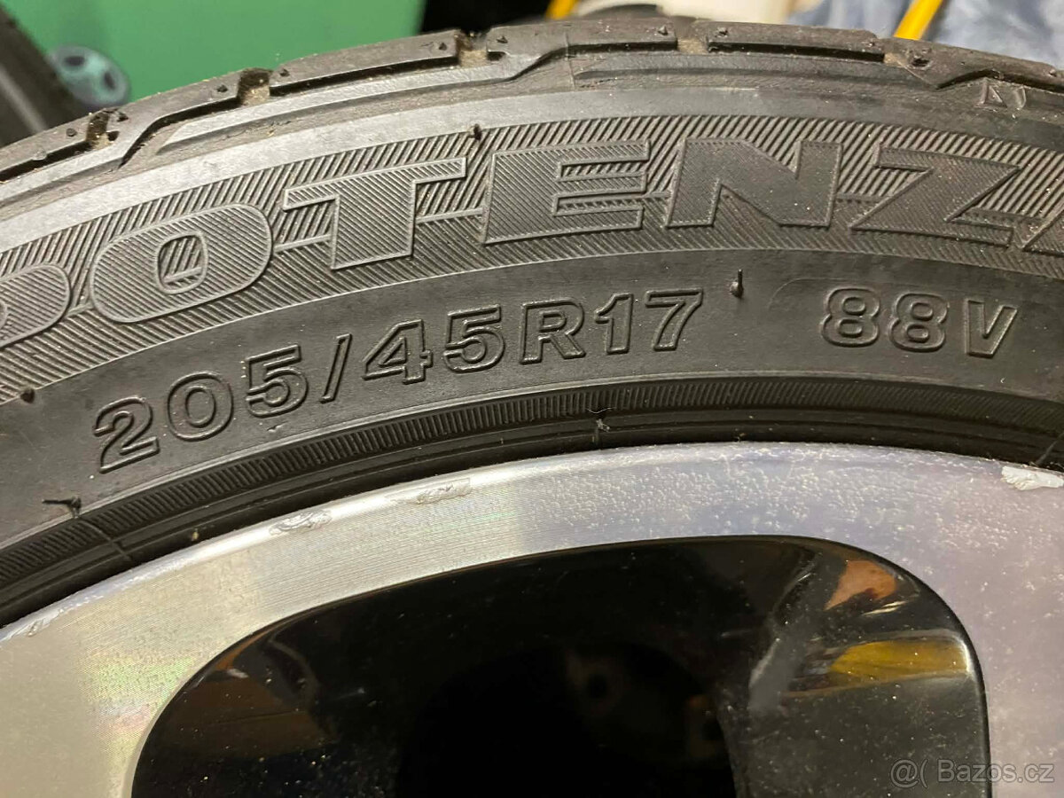 Hliníkové disky+pneu - 5