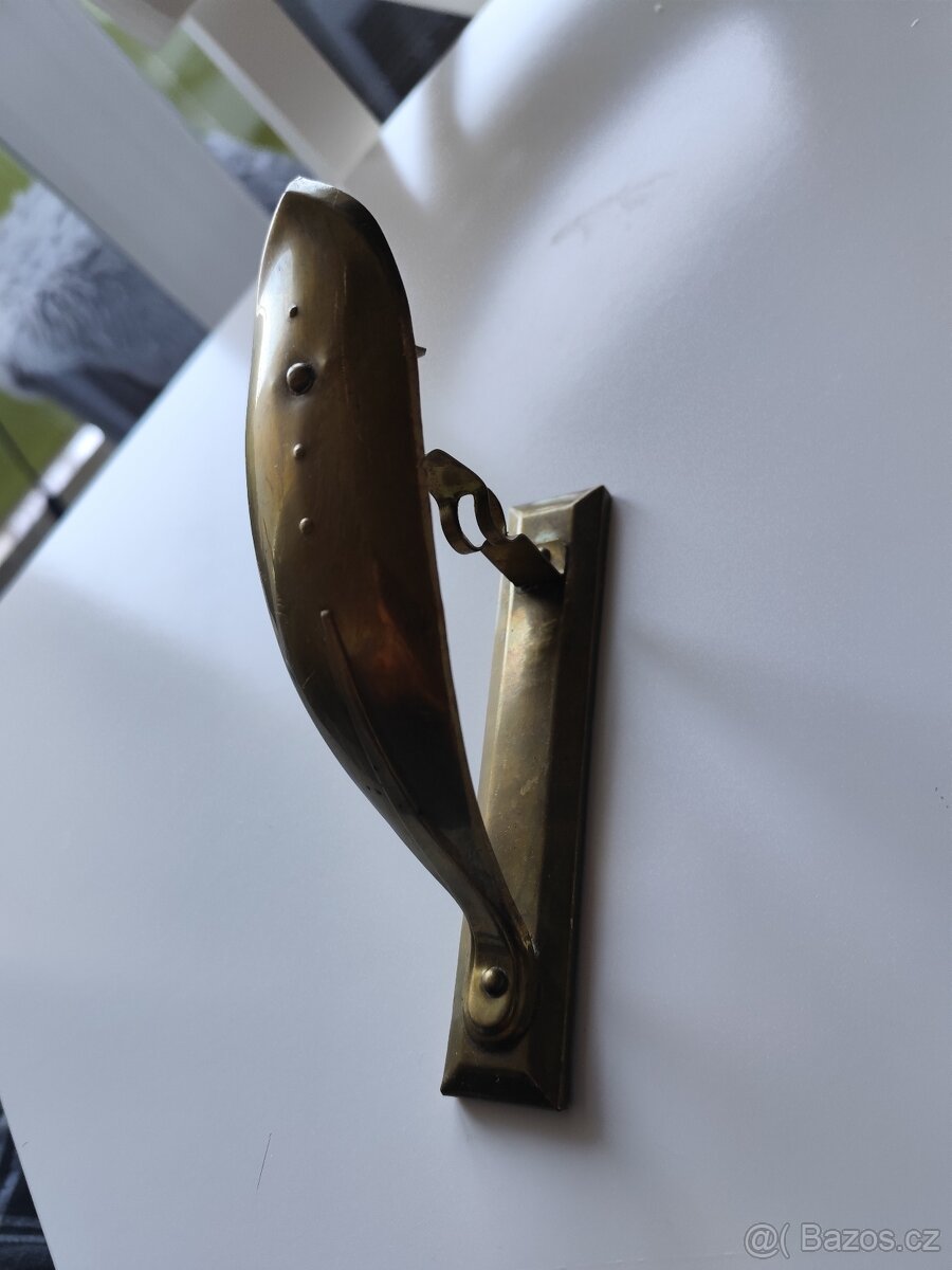 Staré mosazné držáky - 5