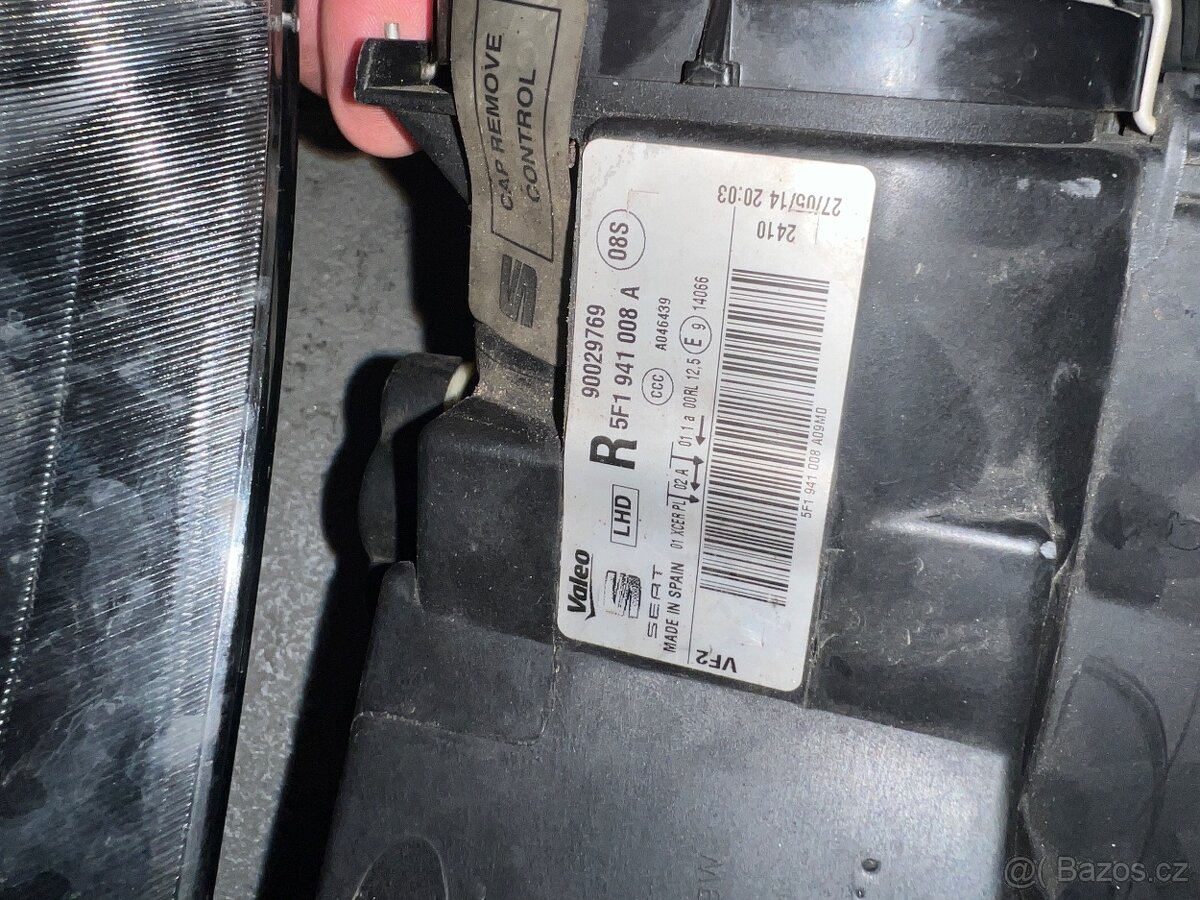 Přední světlomety Seat Leon 5f - 5