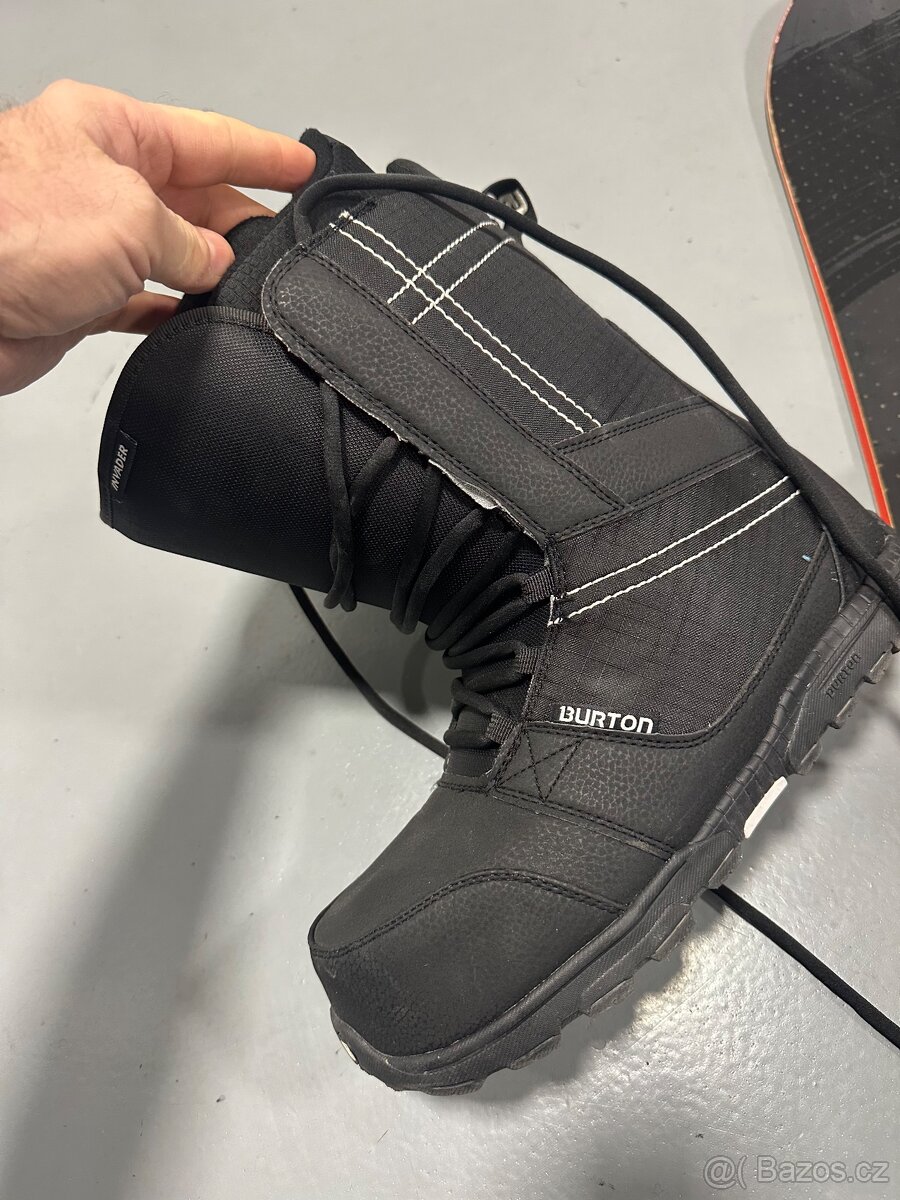 Snowboard BURTON 157 + boty 44,5 - 5