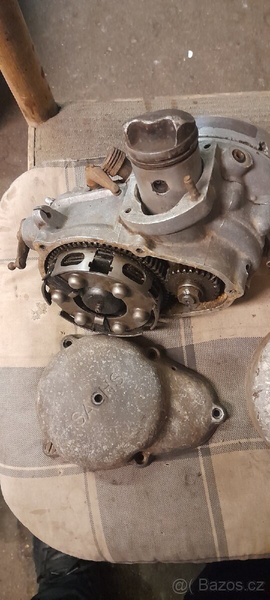 Predválečny motor sachs 98 - 5