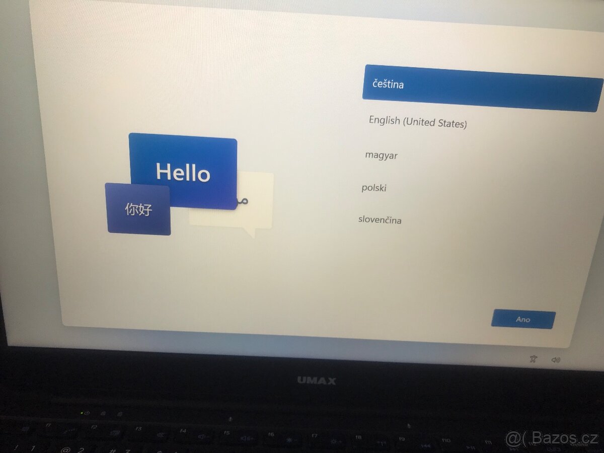 UMAX VisionBook N14R - notebook - černý - 5