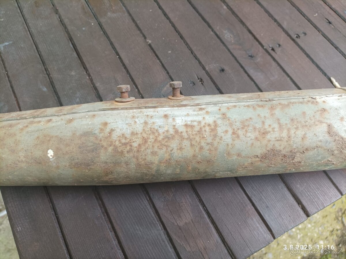 Prodám - výfuk a kolo na moto. - 5