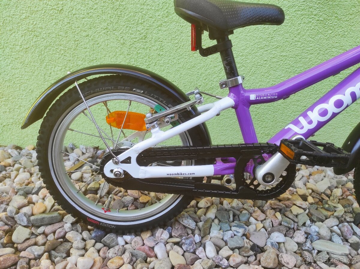 Značkové dětské kolo WOOM 14" (2) - 5