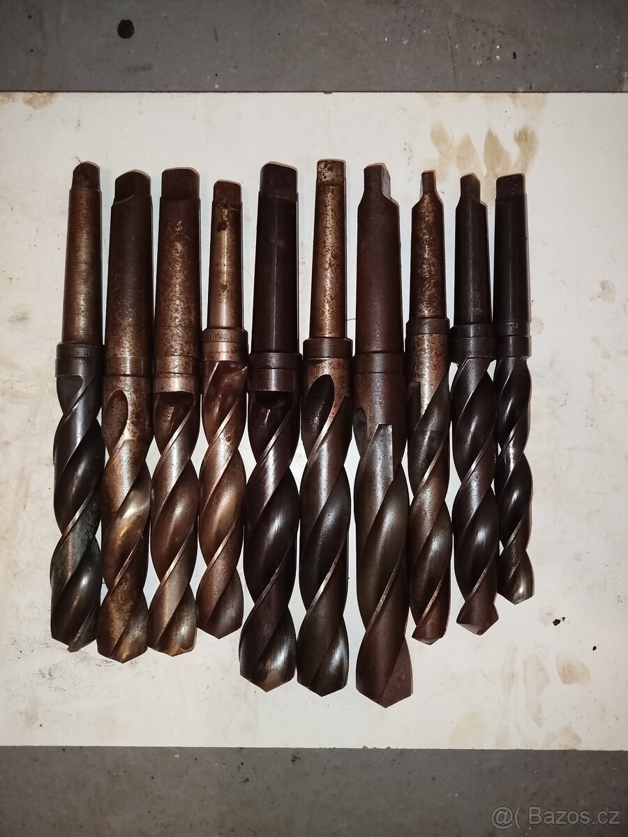 Vrtáky morse 10 ks - 5