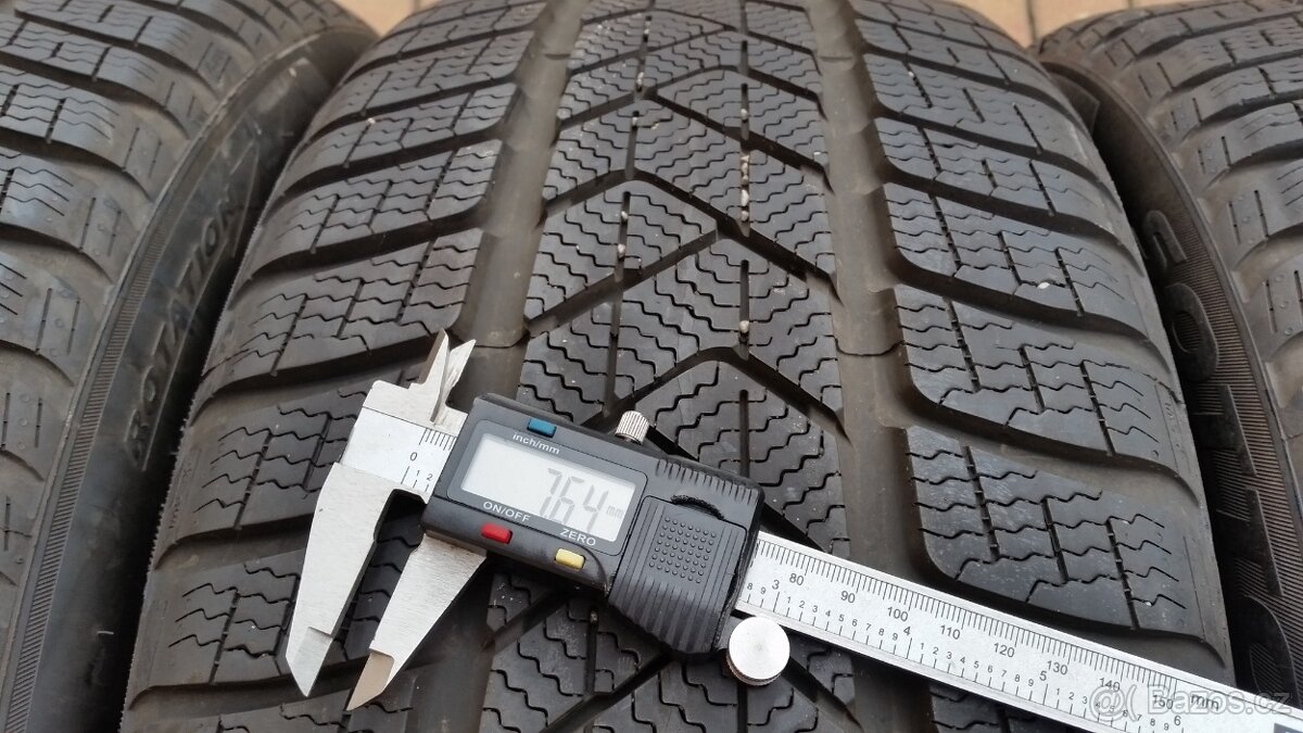 Zimní pneumatiky PIRELLI 245/45 R19 102V XL 4x7,5mm r.2023 - 5