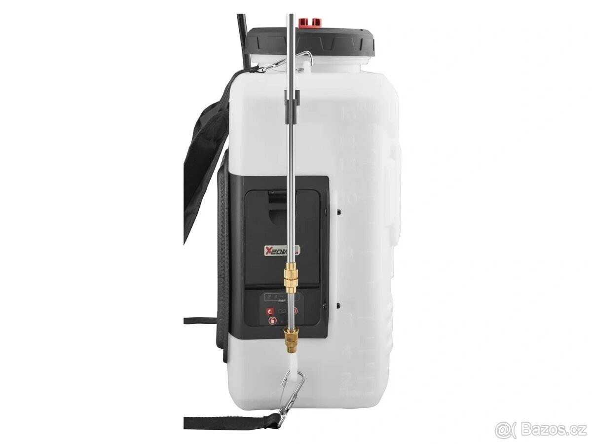 Aku tlakový postřikovač na záda PRDSP 20 li C2 Performance - 5