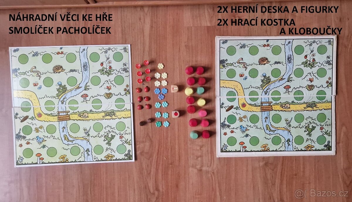 Smolíček pacholíček - 2x celá hra + nějáké náhradní díly - 5