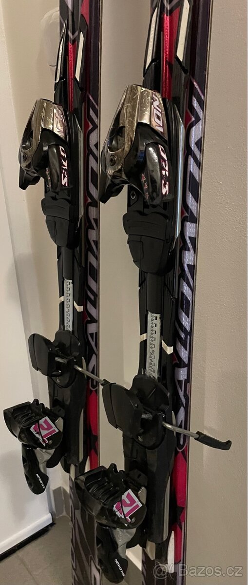 Použité carvingové lyže Salomon Crossmax W12 o délce 162 cm. - 5