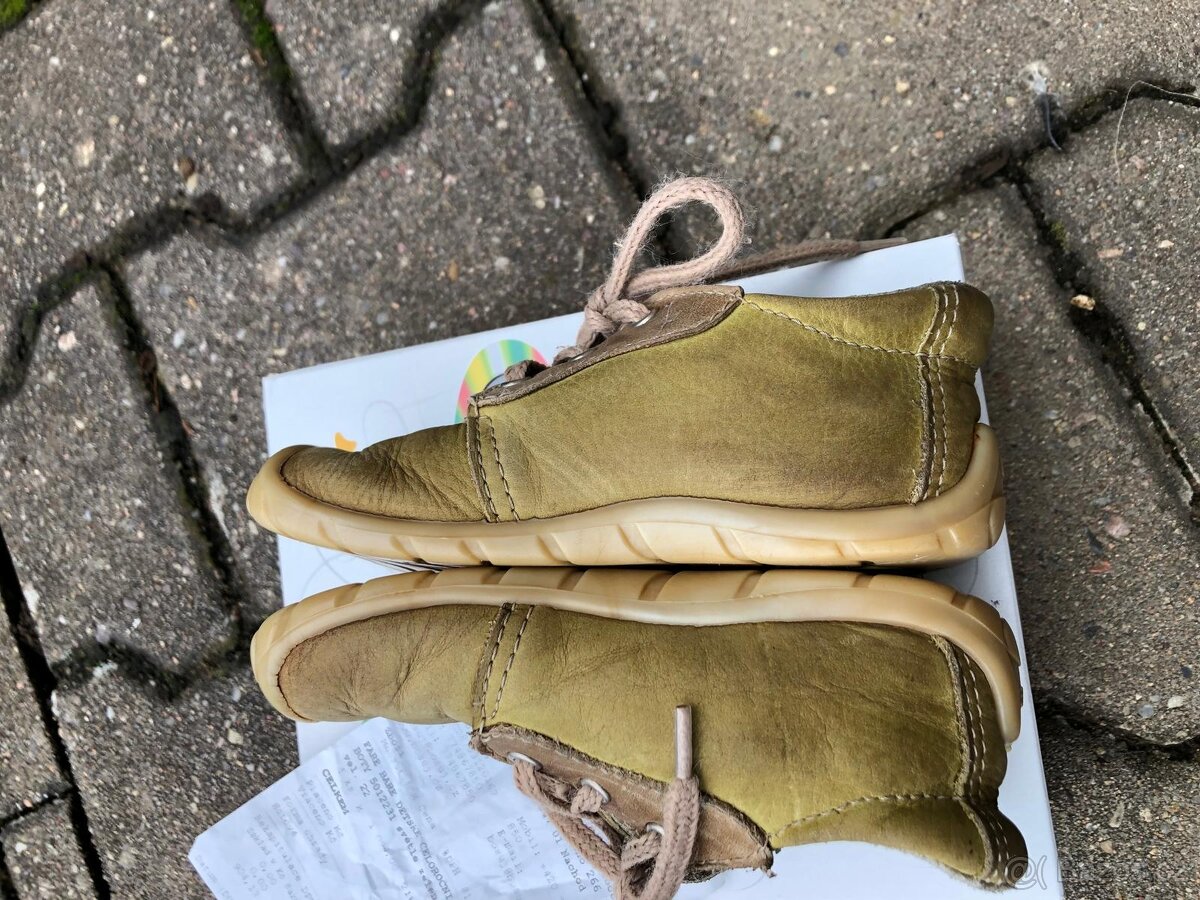 Celoroční dětské barefoot boty zn. Fare řady Bare, vel. 22 - 5