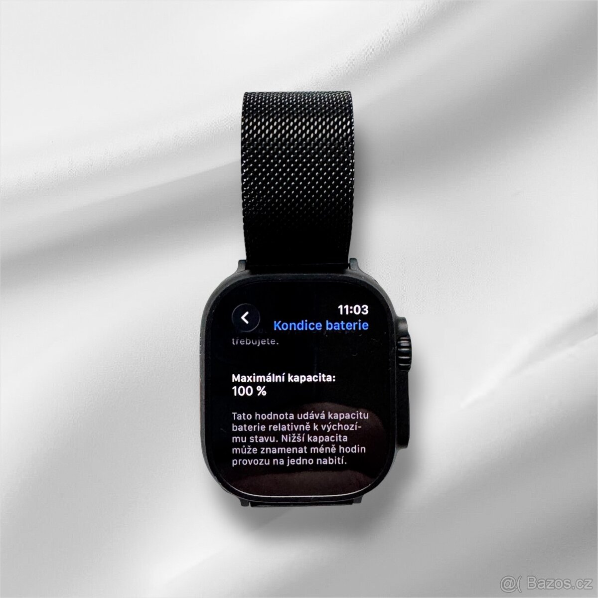 Apple Watch Ultra 3 (2025) 49mm Černý titan - 5