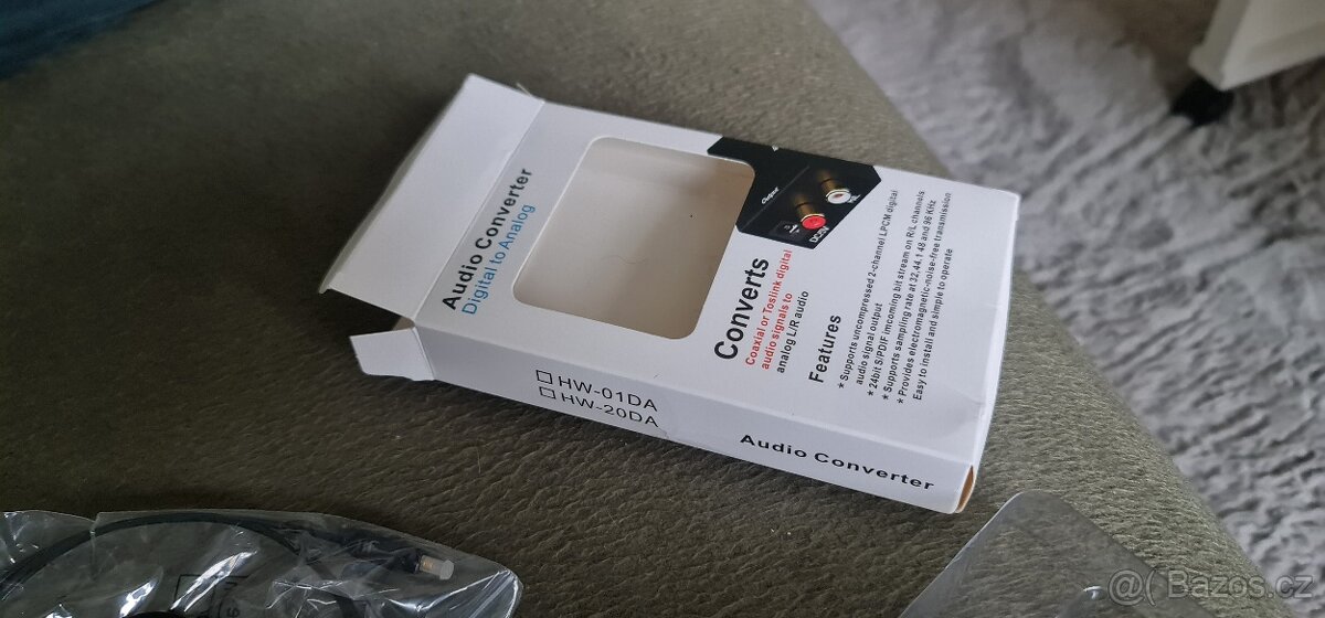 Digitálně analogový audio převodník z optiky > Rca - 5