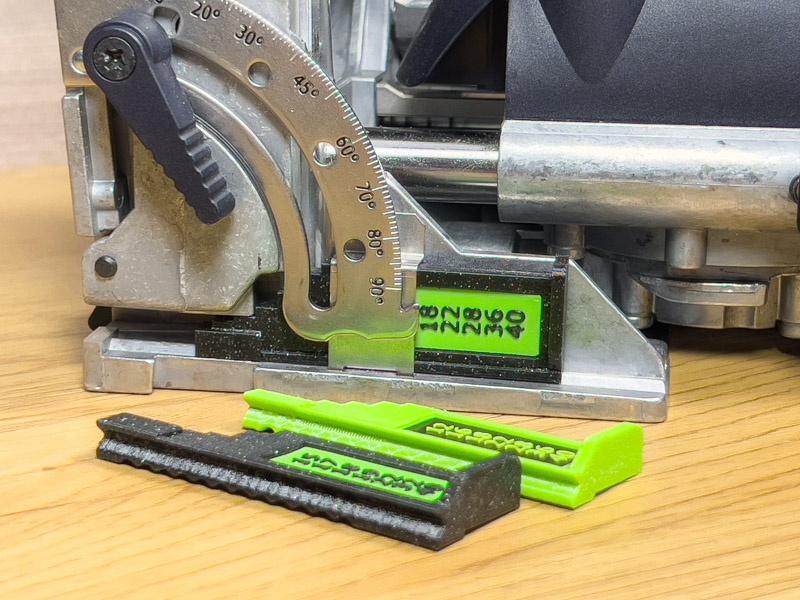 Nastavovače hrúbky materiálu Festool DOMINO DF 500 - 5