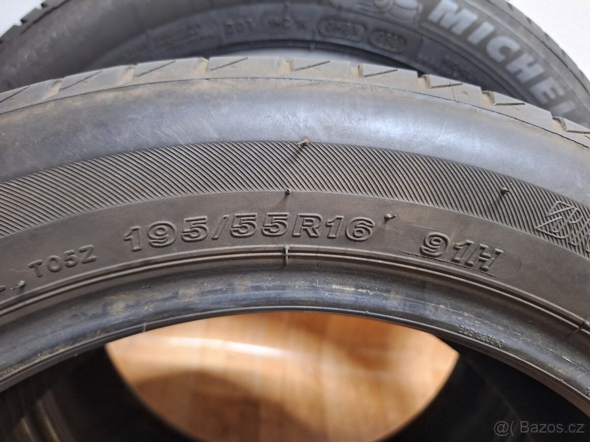 Letní pneu 195/55/16 2xMichelin, 2xDayton - 5