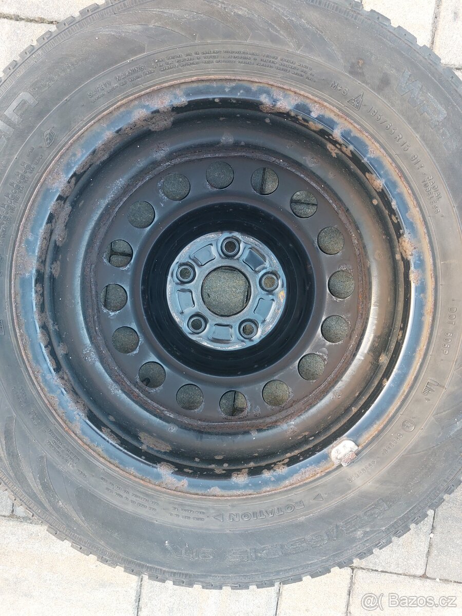 Kola Auris 15" + zimní pneu 195/65 R15 - 5