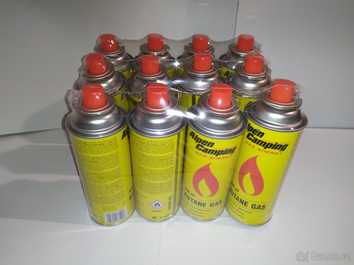 Plynové kartuše 12 kusů levně - 5