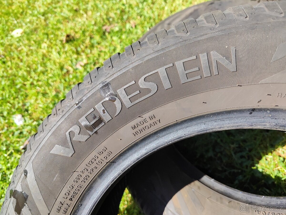 2 celoroční pneumatiky Vredestein 185/65/15 6mm 2021 - 5