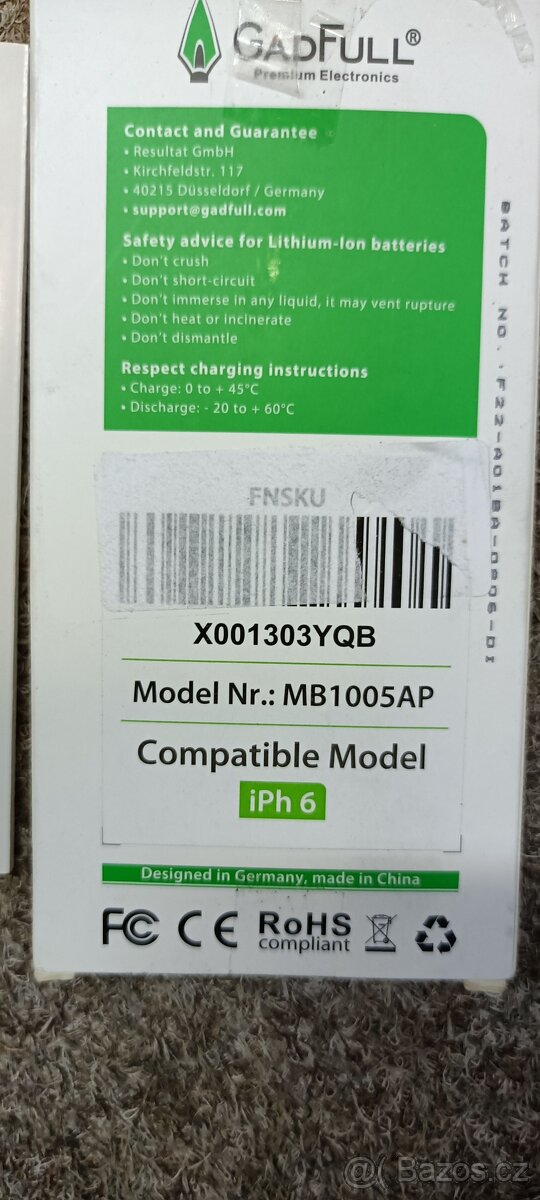 Baterie pro iPhone 6 - 5