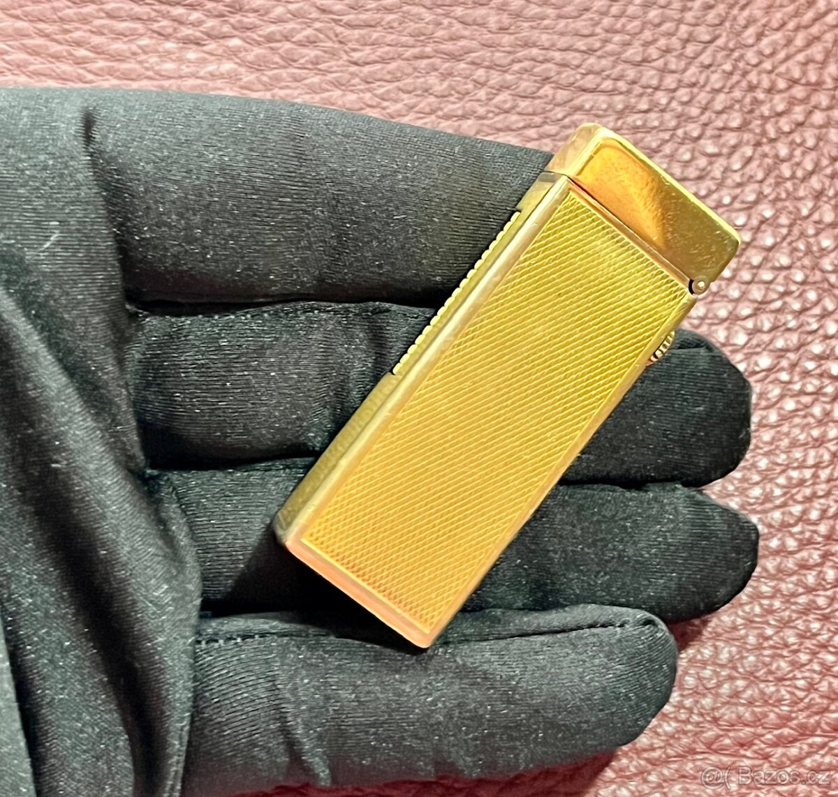 🔥 Dunhill Rollagas Zapalovač 60' léta, vzor Barley 🇨🇭 - 5