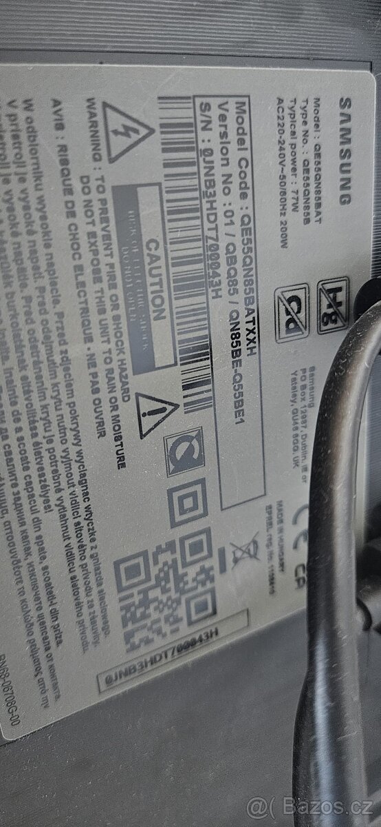 Samsung 55" Neo QLED 4K TV QE55QN85B - PERFEKTNÍ STAV - 5