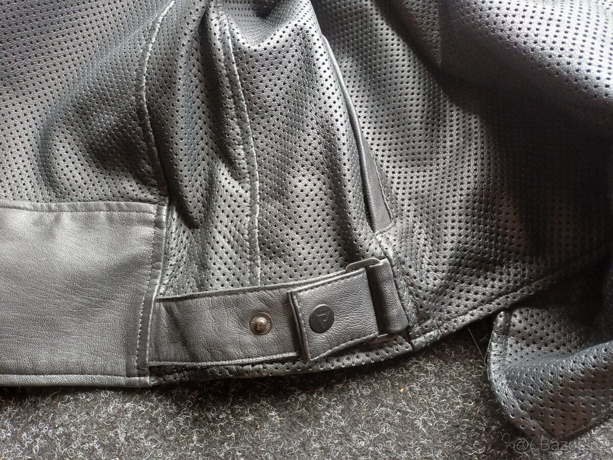 Perforovaná kožená bunda Rebelhorn - 5