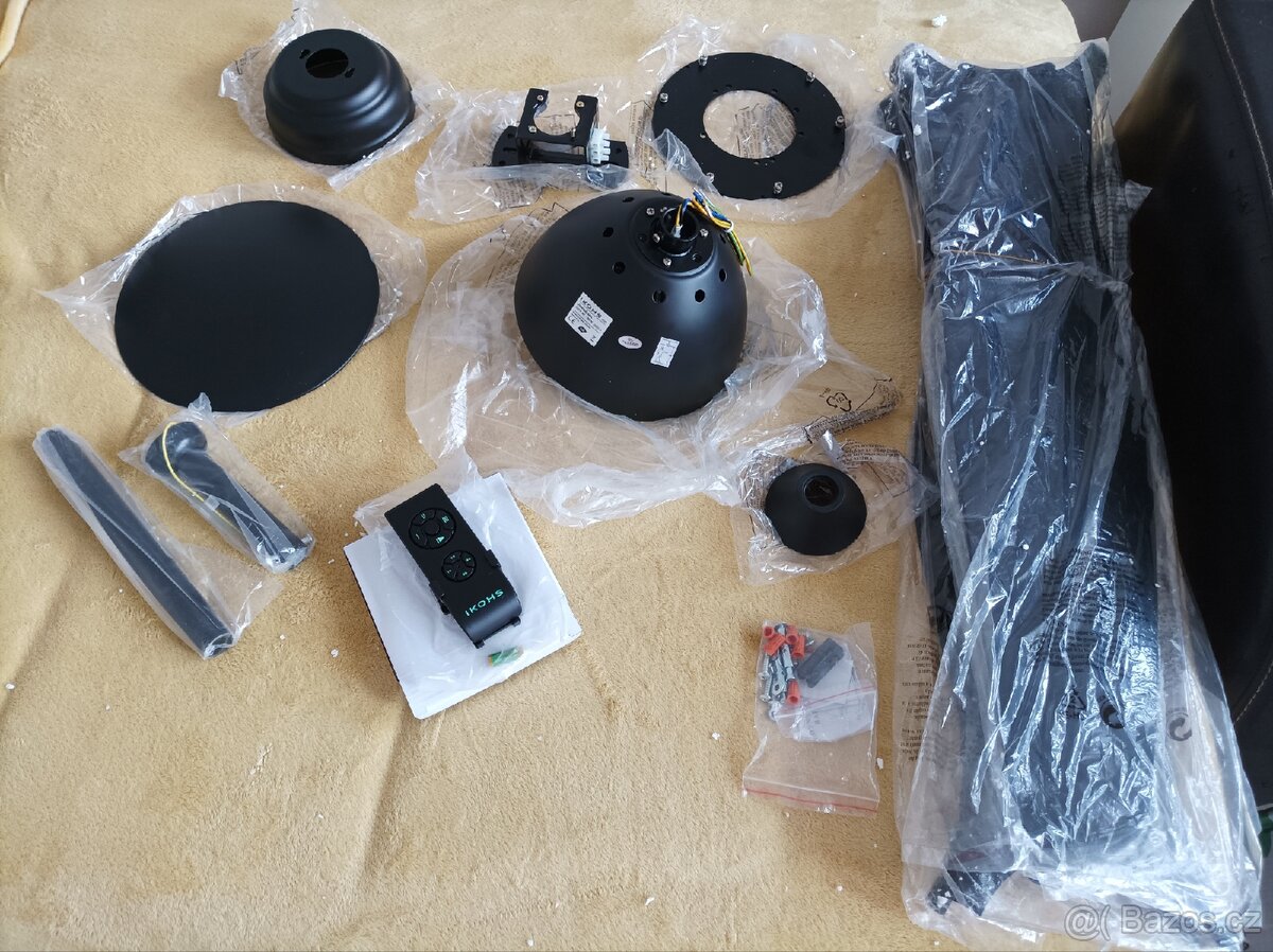 Stropní ventilátor IKOSH s dálkovým ovládáním - 5