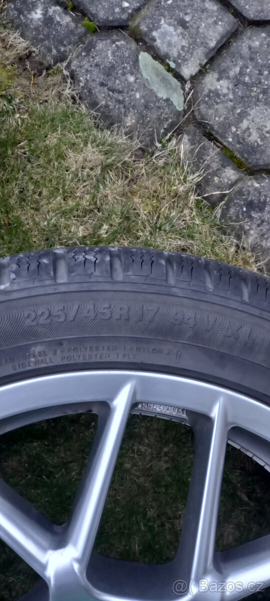 Alu kola 7Jx17 ET46 - 5