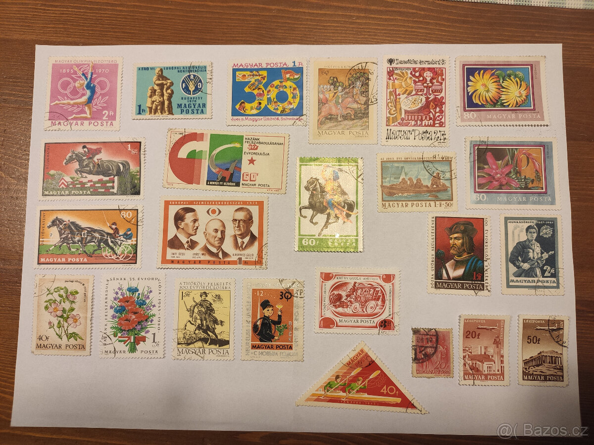 Poštovní známky včetně alba - 5