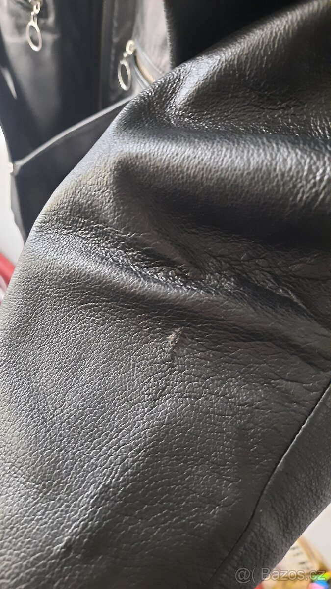 Dámská kožená bunda - 5