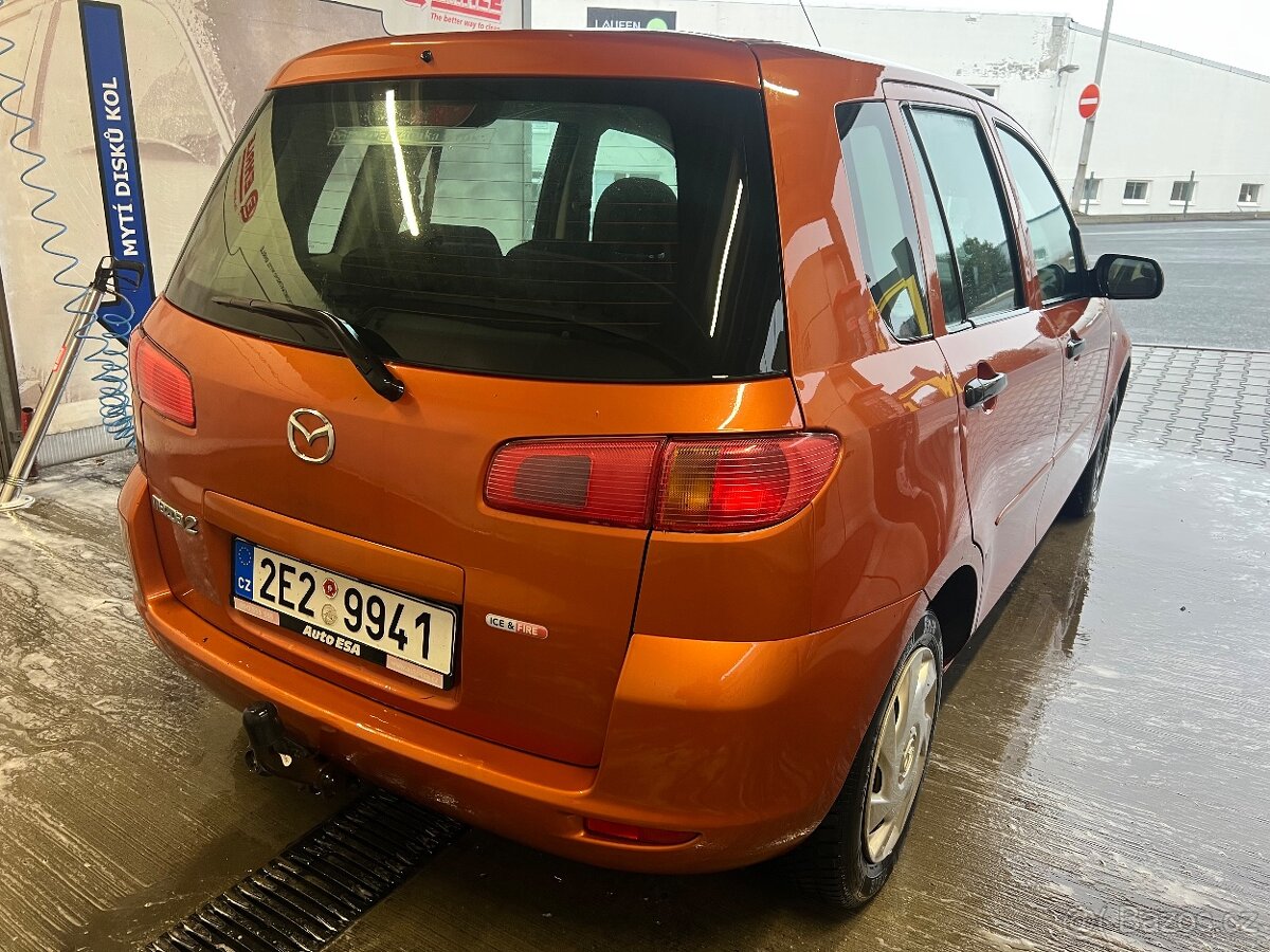 Mazda 2 1.25i. Rok 2006. Nová STK. Tažné. Klima. Centrál - 5