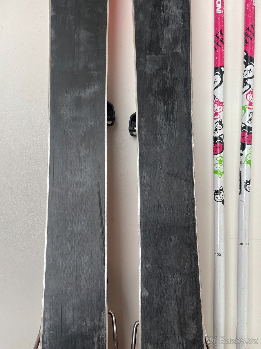 dětské lyže HEAD Supershape team 117cm + hůlky - 5