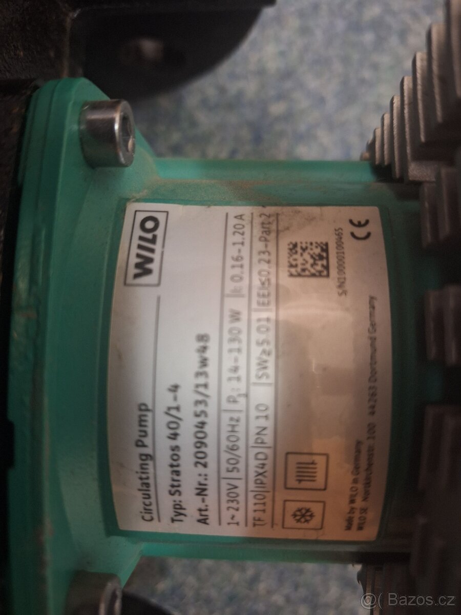 Wilo Stratos 40/1-4 P.C. 20.000 kč - 5