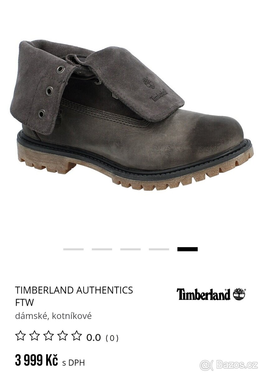 Timberland dámské kotníkové boty vel. 37,5 kožené - 5