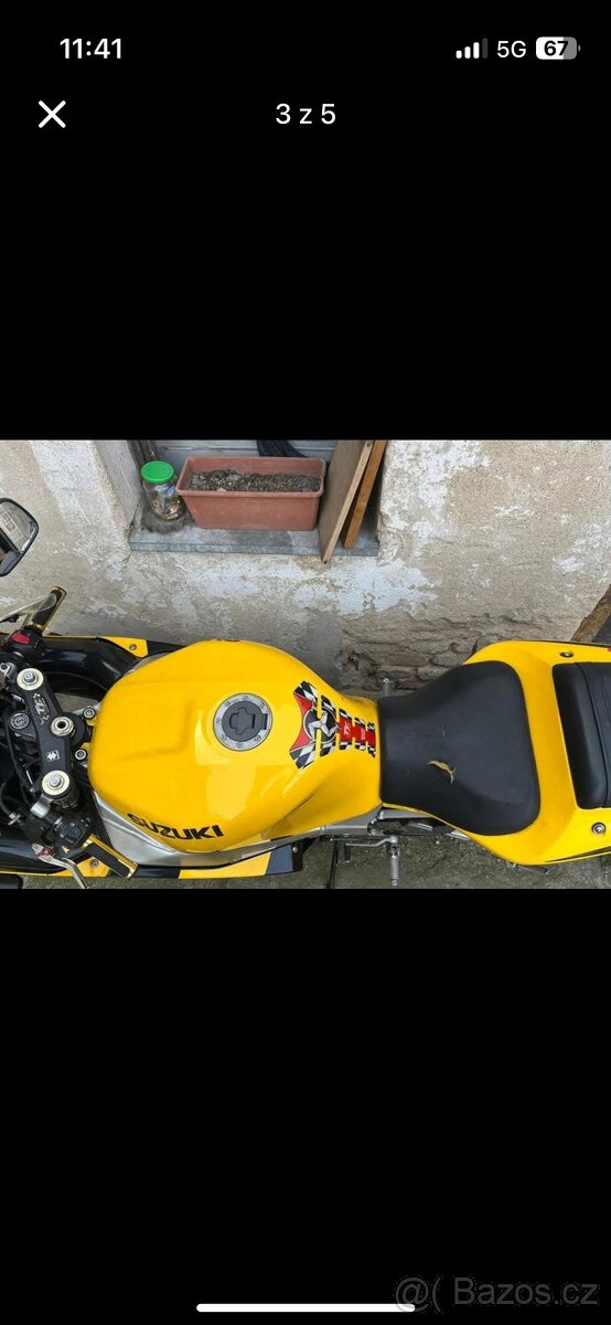 Prodám Suzuki Gsxr 600 k1 - 5