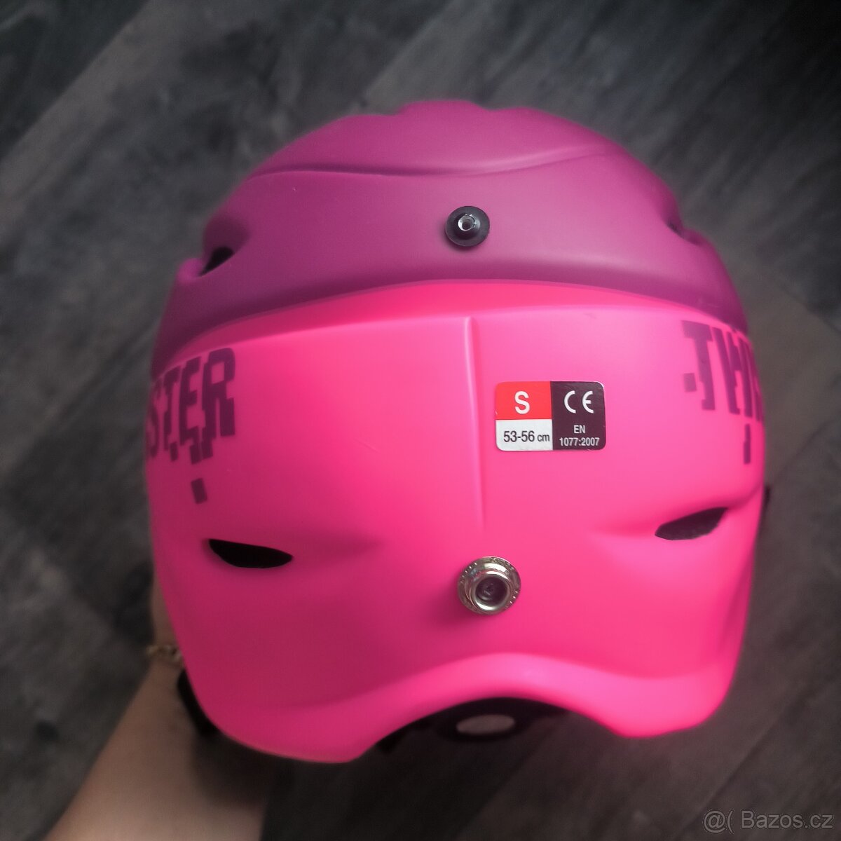 Lyžařská helma dívčí s brylemi - 5