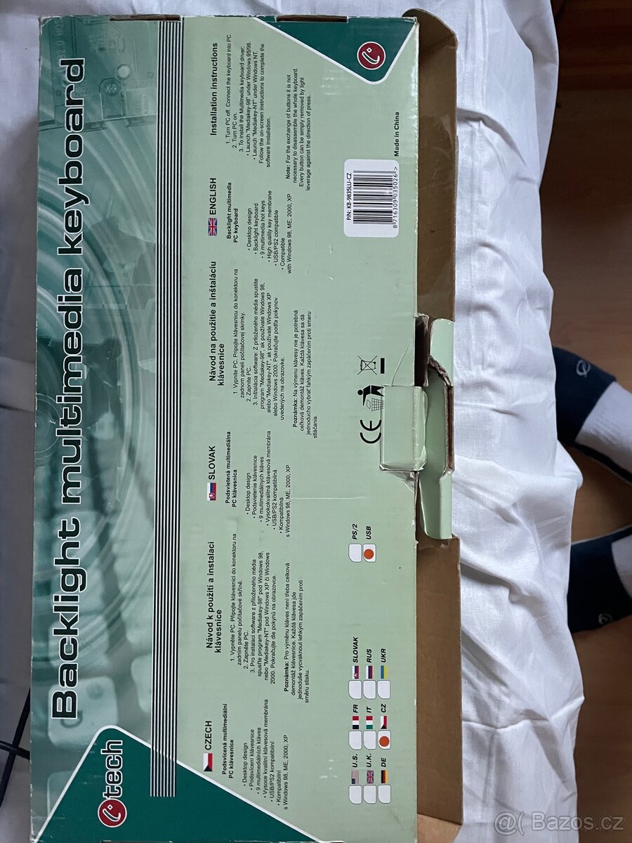 C-Tech KB-9835 - klávesnice podsvícená - 5