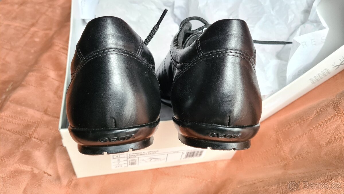 Geox černé kožené nové č.41 - 5