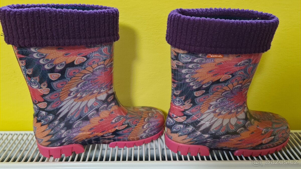 Děstké holínky vel.22, 32, 34-35 - 5