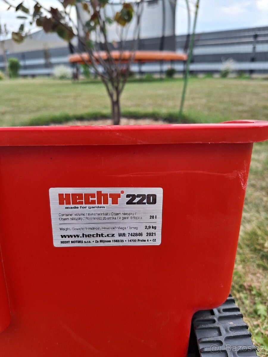 Vozík na hnojení, setí, solení HECHT - 5