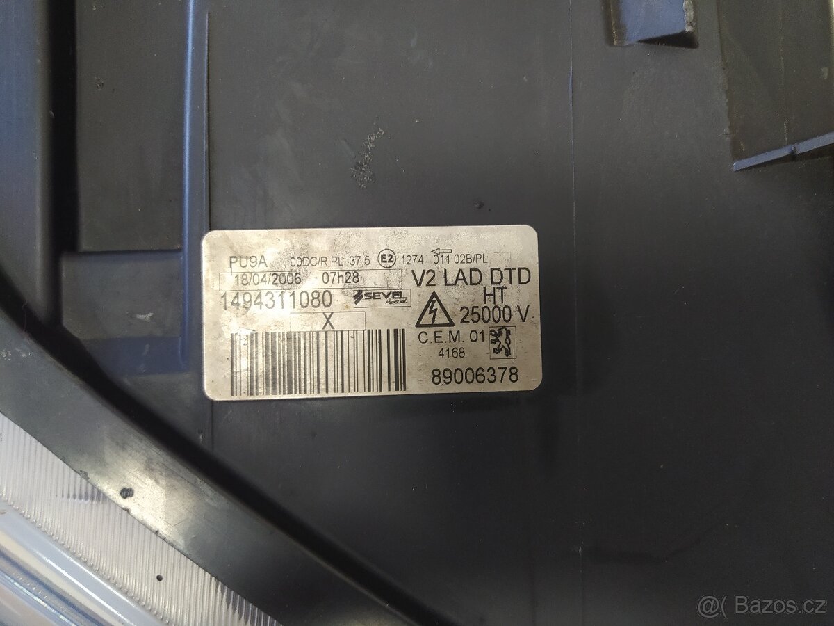 Xenon Peugeot 807 - 5