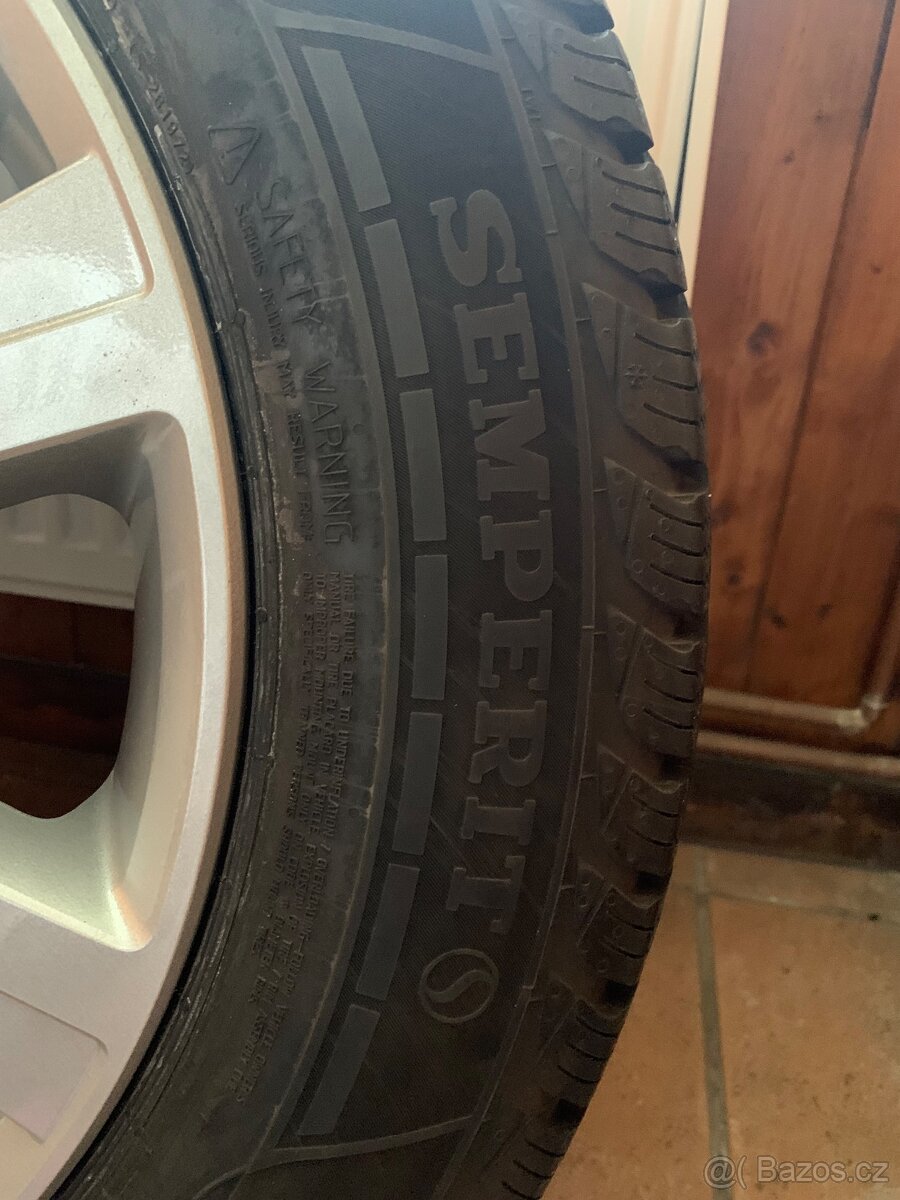 Originál alu na Multivan T6 včetně zimních pneu - 5