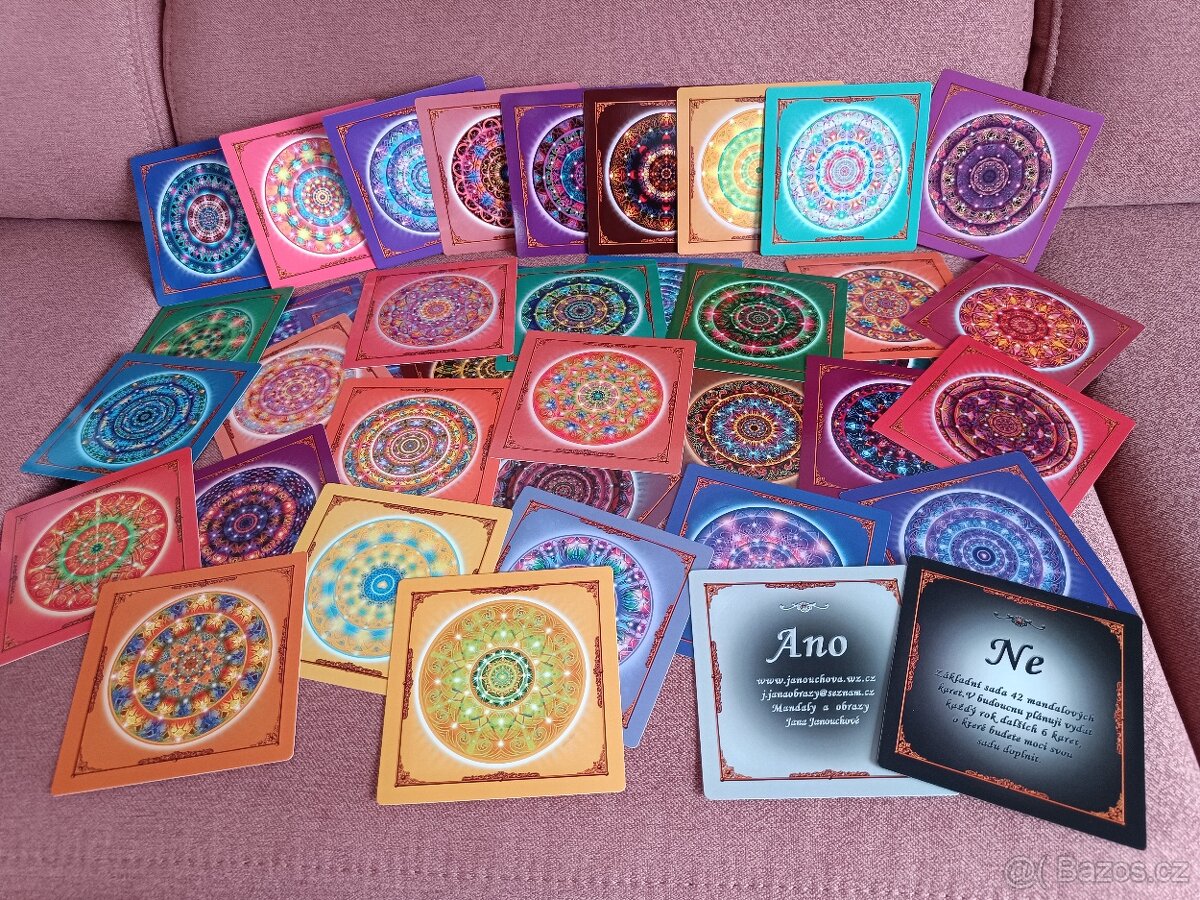 MANDALA - obraz a karty - 5