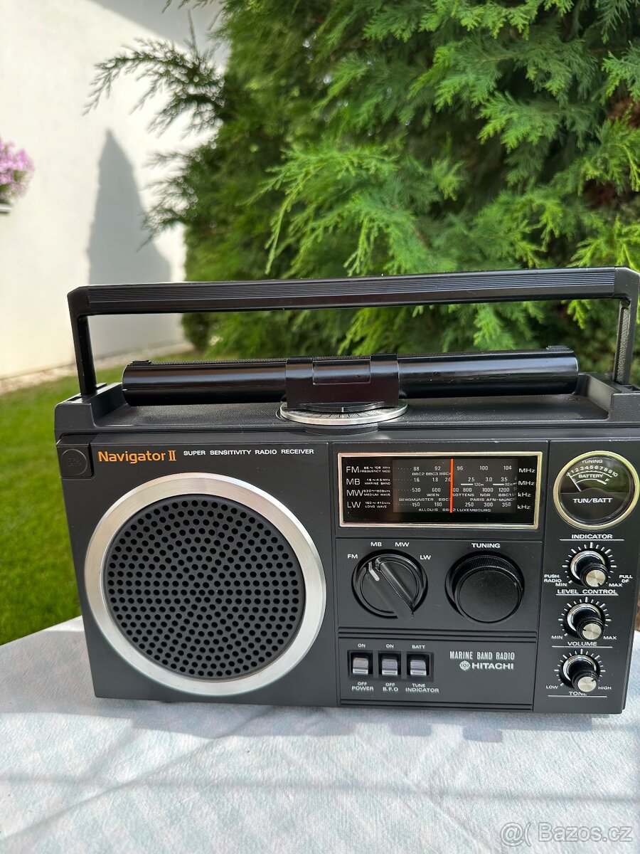 Hitachi Navigator II námořní rádio KH 1170 E rok 1977 - 5