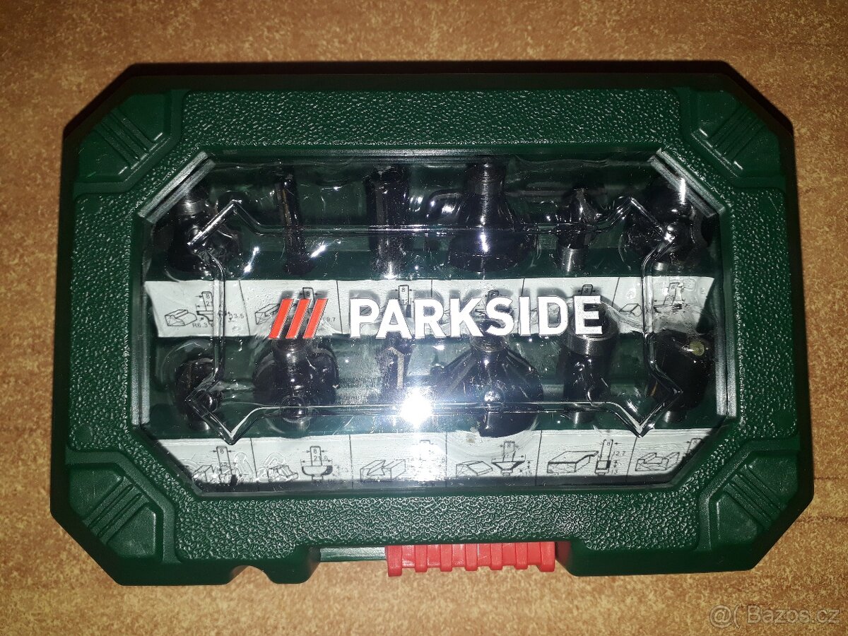 Sada frézovacích bitů pro horní frézy. - 5